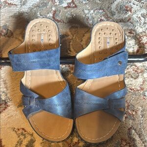 Comfortable Blue Sandals